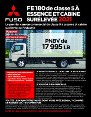 2021 FE 180 de classe 5 À ESSENCE